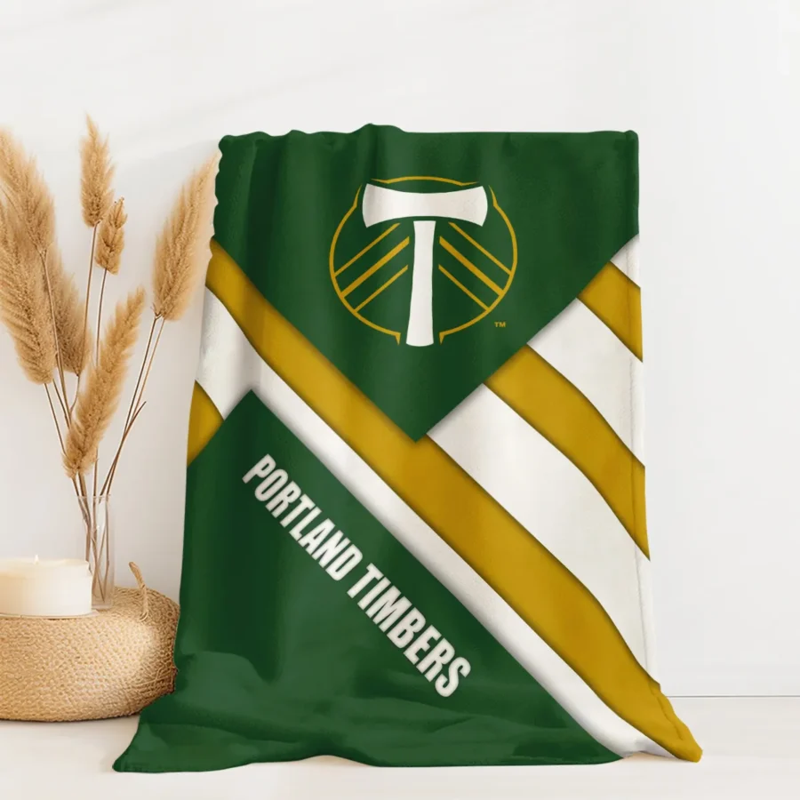 Special Release Portland Timbers MLS Blanket All Over Prints HOMLS111024BLK02POR