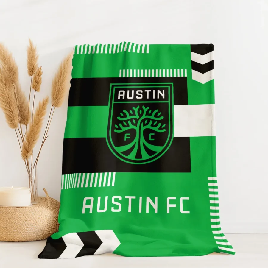 Special Release Austin FC MLS Blanket All Over Prints HOMLS161024BLK01ATX