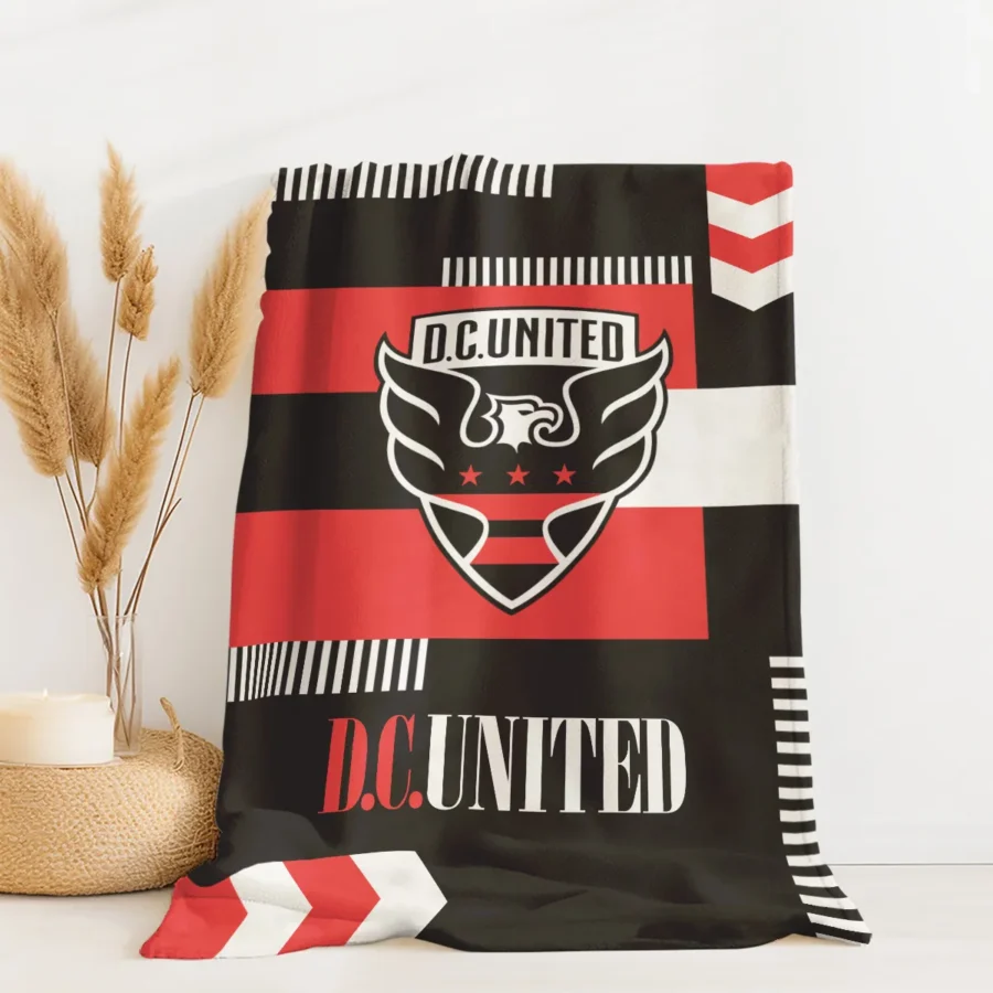 Special Release DC United MLS Blanket All Over Prints HOMLS161024BLK01DC