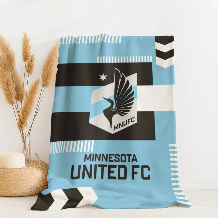 Special Release Minnesota United MLS Blanket All Over Prints HOMLS161024BLK01MIN