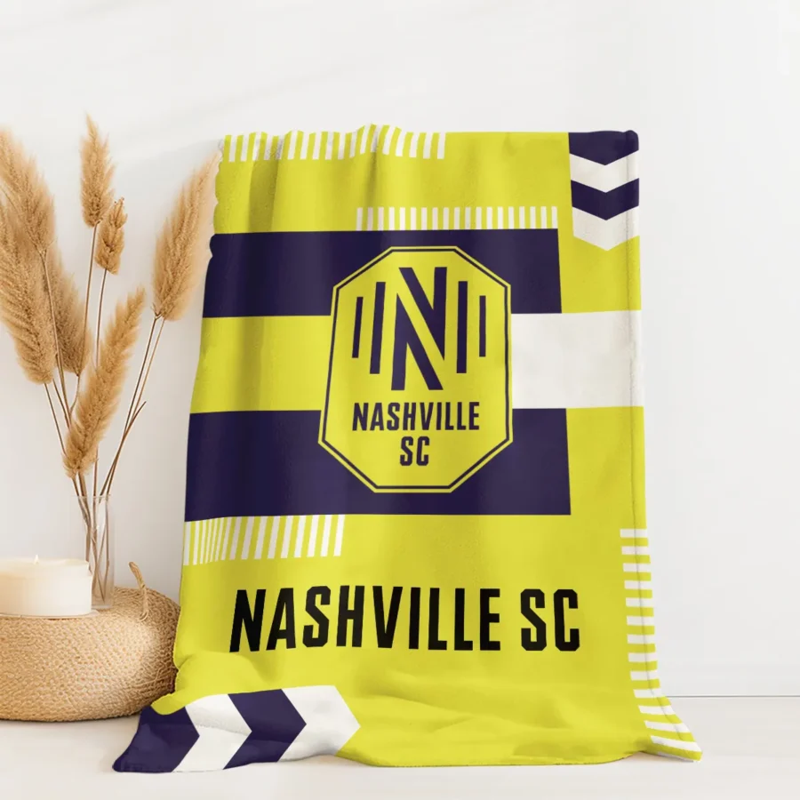 Special Release Nashville SC MLS Blanket All Over Prints HOMLS161024BLK01NSH