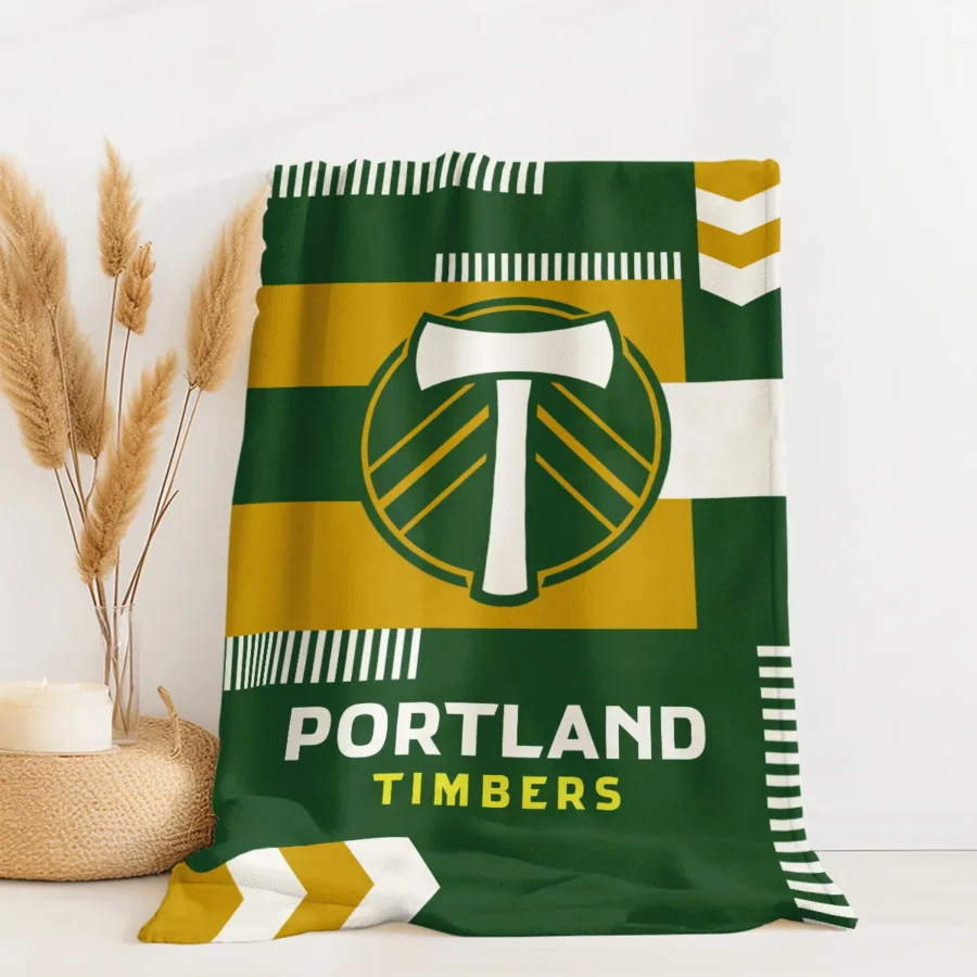 Special Release Portland Timbers MLS Blanket All Over Prints HOMLS161024BLK01POR