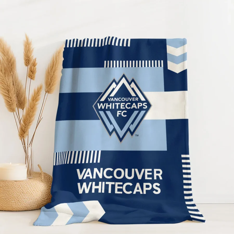 Special Release Vancouver Whitecaps MLS Blanket All Over Prints HOMLS161024BLK01VAN