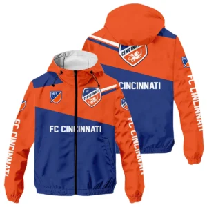 MLS Cincinnati Exclusive All Over Prints BLMLS51024A1CINQHD - 1/4 Zipper Hoodie