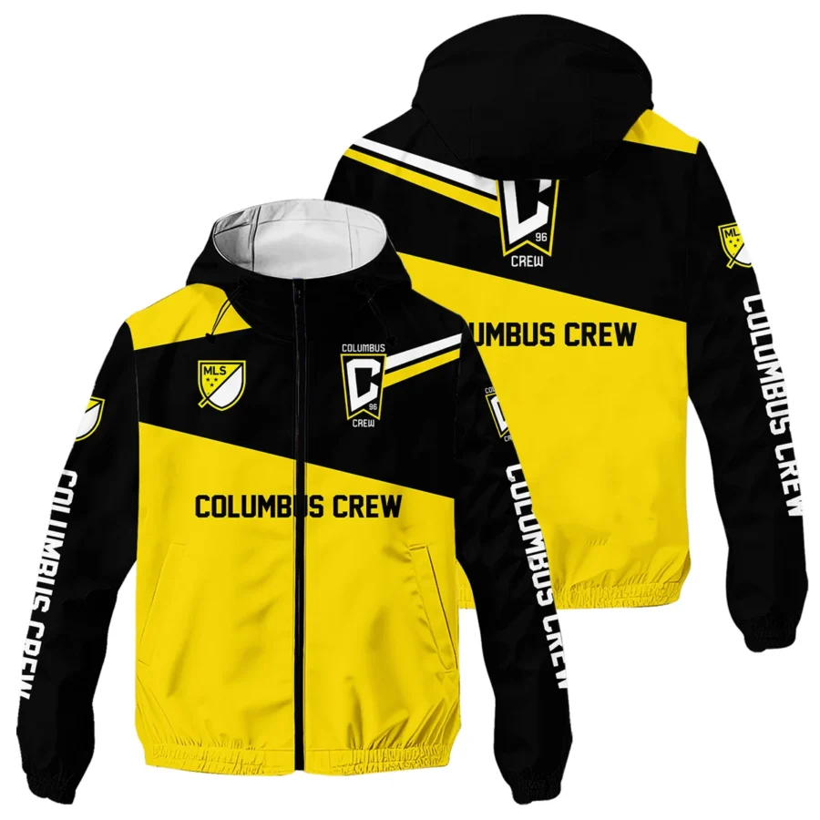 Special Release Columbus Crew MLS Windbreaker Outdoor Jacket HOMLS041024WJ02CLB