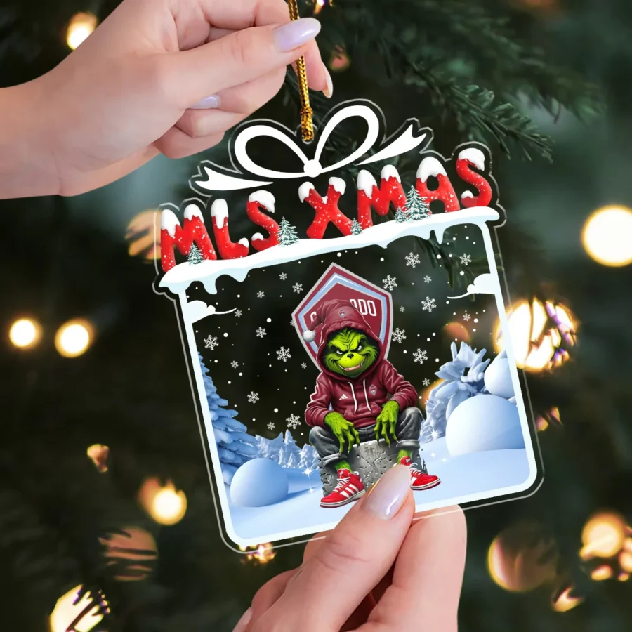 Special Release Adidas Colorado Rapids MLS Custom Shape Acrylic Ornament HOMLS041024ONM01COL