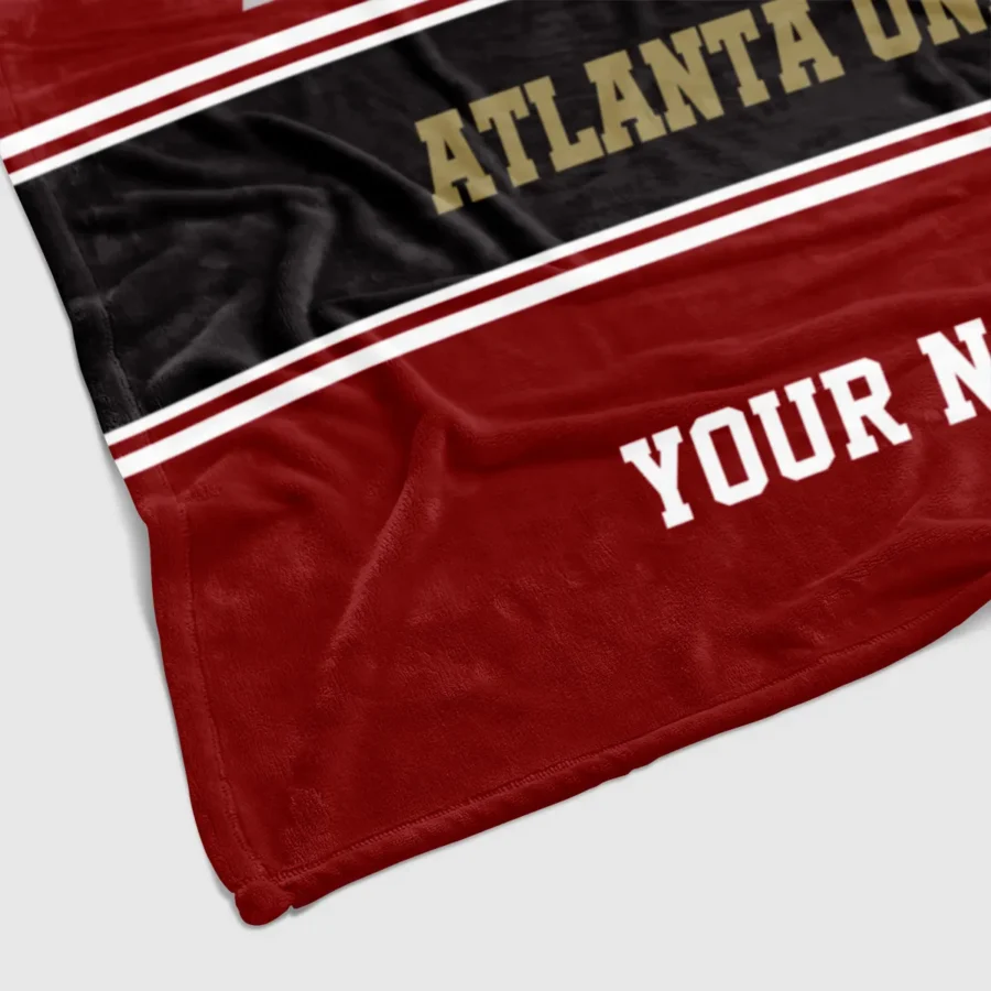 Special Release Atlanta United MLS Blanket All Over Prints HOMLS081024BLK01ATL