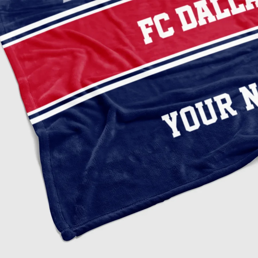 Special Release FC Dallas MLS Blanket All Over Prints HOMLS081024BLK01DAL