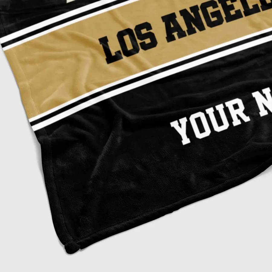 Special Release Los Angeles FC MLS Blanket All Over Prints HOMLS081024BLK01LAF