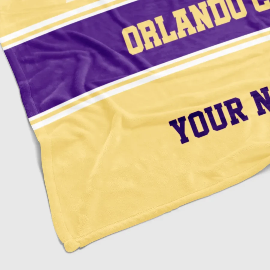 Special Release Orlando City MLS Blanket All Over Prints HOMLS081024BLK01ORL