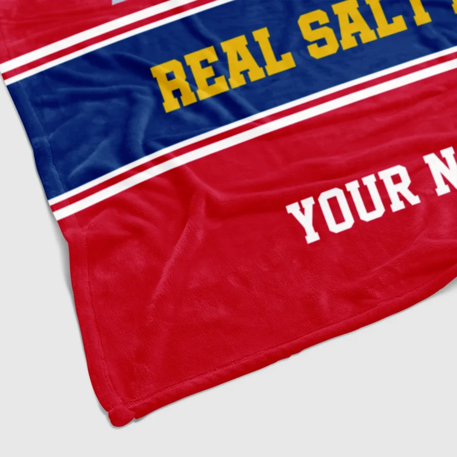 Special Release Real Salt Lake MLS Blanket All Over Prints HOMLS081024BLK01RSL