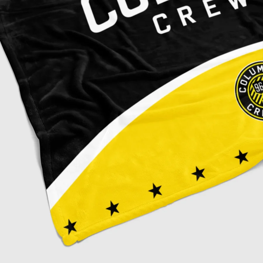 Special Release Columbus Crew MLS Blanket All Over Prints HOMLS091024BLK01CLB