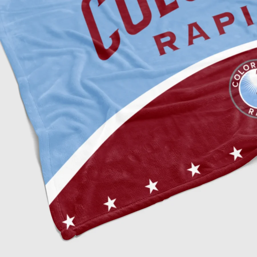 Special Release Colorado Rapids MLS Blanket All Over Prints HOMLS091024BLK01COL