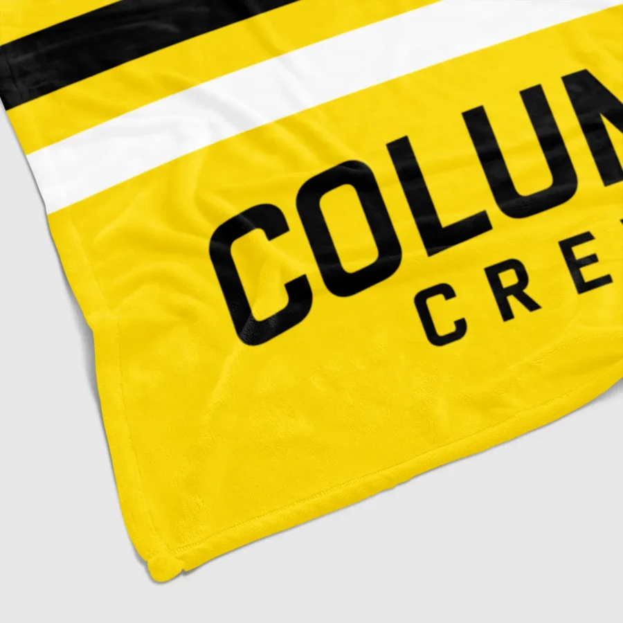 Special Release Columbus Crew MLS Blanket All Over Prints HOMLS101024BLK01CLB