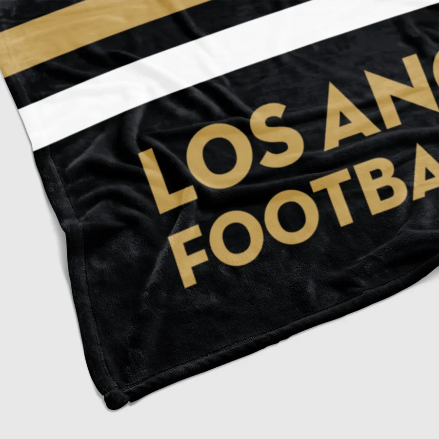 Special Release Los Angeles FC MLS Blanket All Over Prints HOMLS101024BLK01LAF