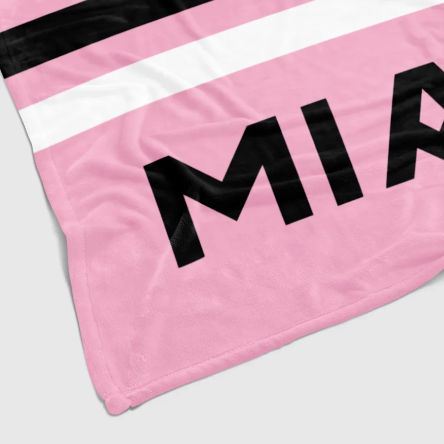 Special Release Inter Miami MLS Blanket All Over Prints HOMLS101024BLK01MIA