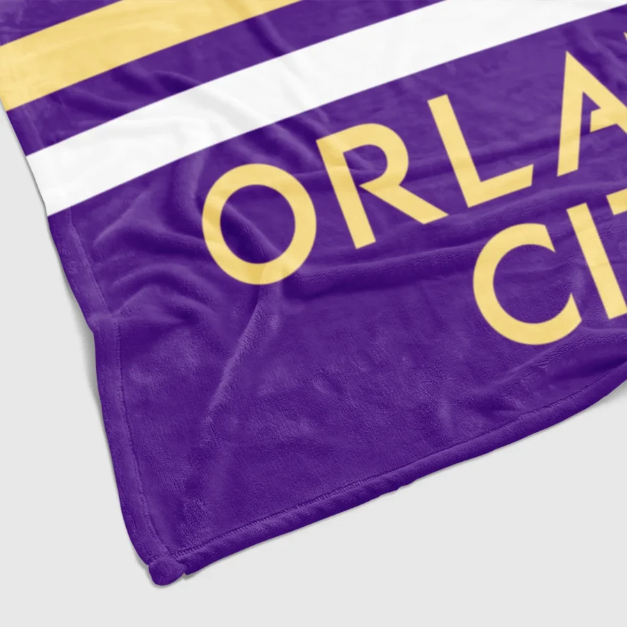 Special Release Orlando City MLS Blanket All Over Prints HOMLS101024BLK01ORL