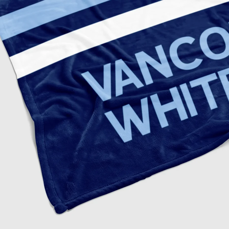 Special Release Vancouver Whitecaps MLS Blanket All Over Prints HOMLS101024BLK01VAN