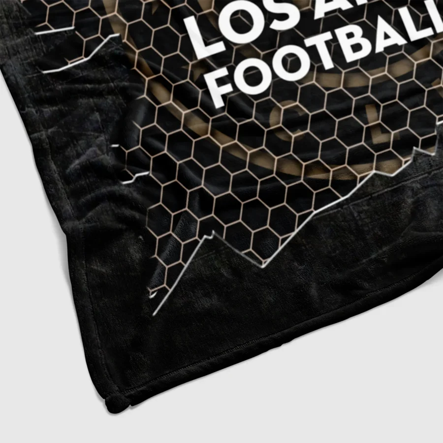 Special Release Los Angeles FC MLS Blanket All Over Prints HOMLS111024BLK01LAF