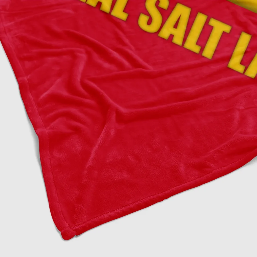 Special Release Real Salt Lake MLS Blanket All Over Prints HOMLS111024BLK02RSL