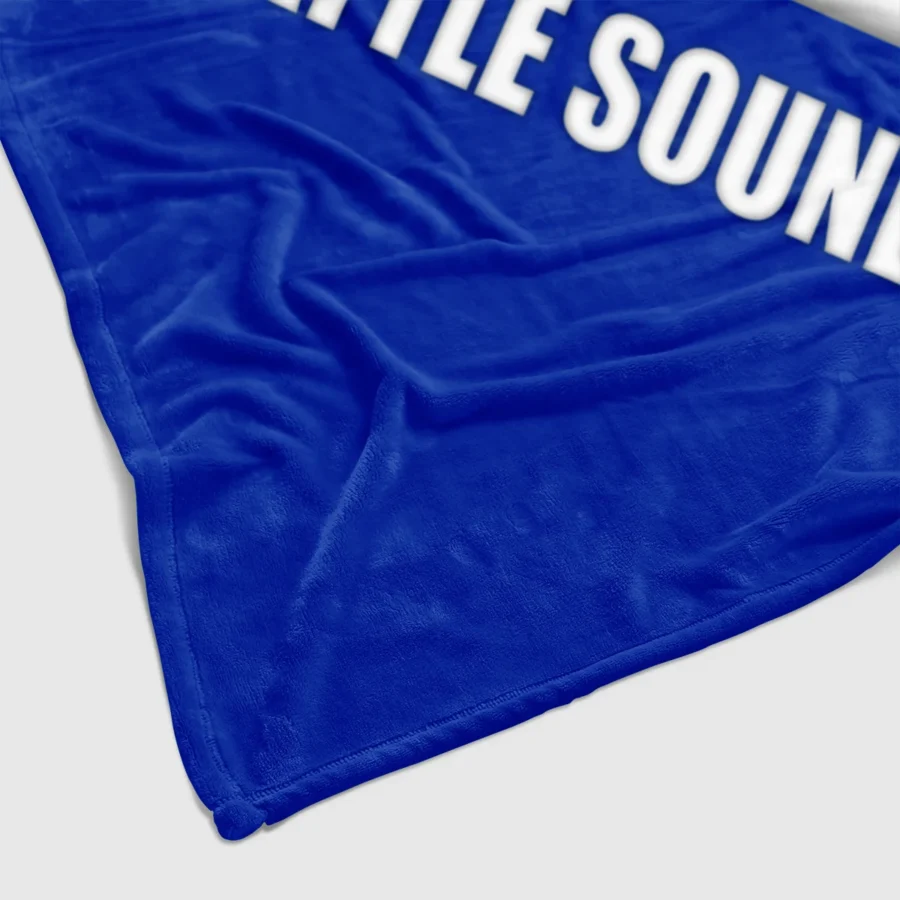 Special Release Seattle Sounders MLS Blanket All Over Prints HOMLS111024BLK02SEA