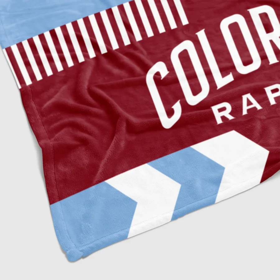 Special Release Colorado Rapids MLS Blanket All Over Prints HOMLS161024BLK01COL