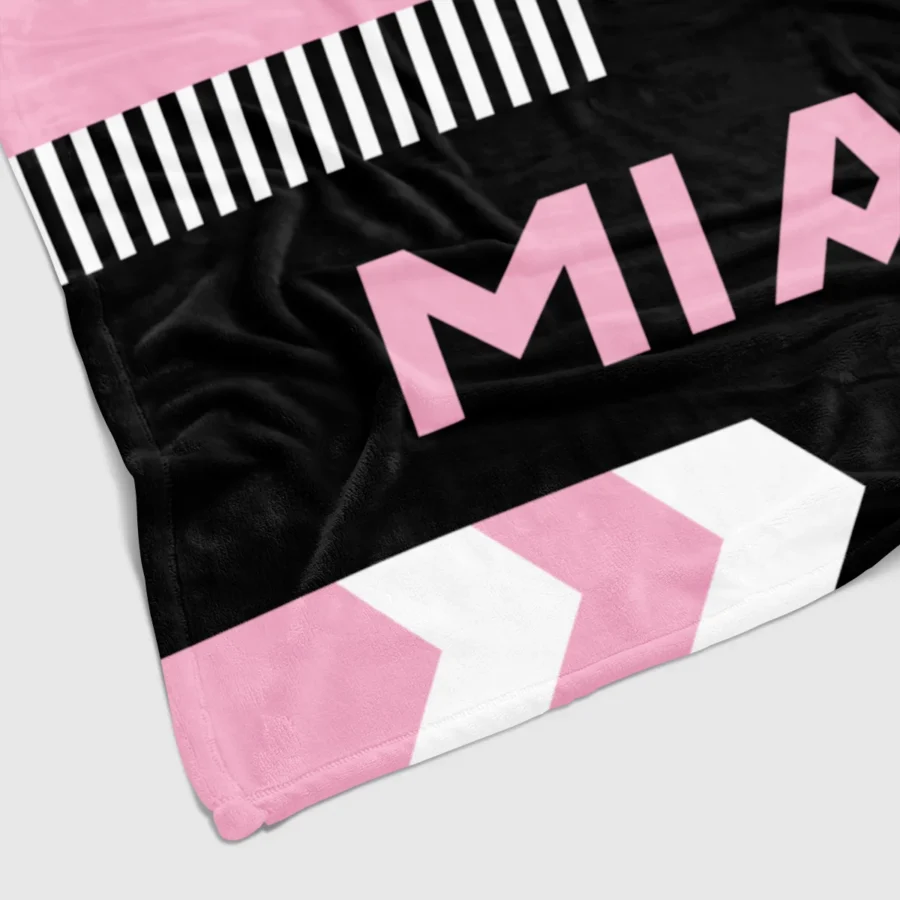 Special Release Inter Miami MLS Blanket All Over Prints HOMLS161024BLK01MIA