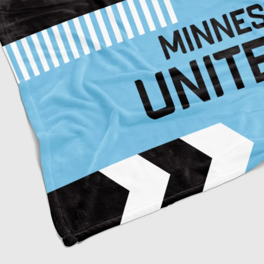 Special Release Minnesota United MLS Blanket All Over Prints HOMLS161024BLK01MIN