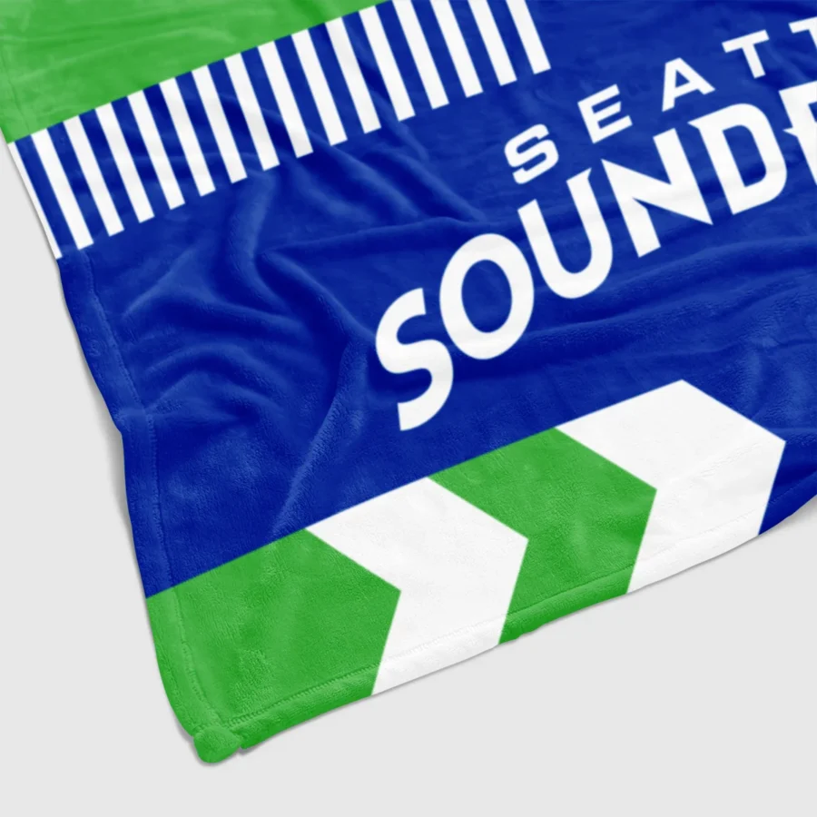 Special Release Seattle Sounders MLS Blanket All Over Prints HOMLS161024BLK01SEA