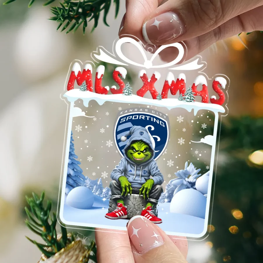 Special Release Sporting Kansas City MLS Custom Shape Acrylic Ornament HOMLS041024ONM01SKC