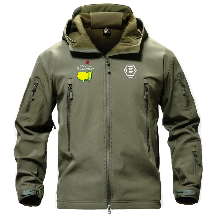 Bettinardi Golf Masters Tournament Exclusive Logo Hooded Military Tactical Jacket HOMT231024A01BGTJ - ArmyGreen