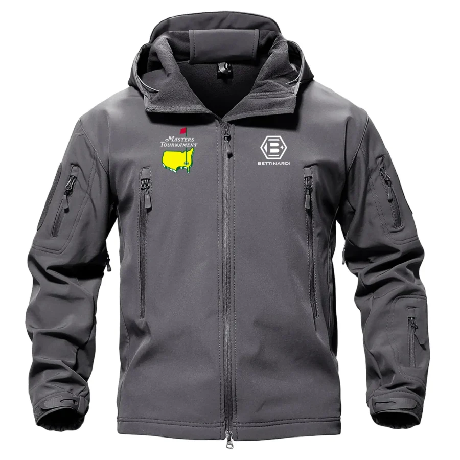 Bettinardi Golf Masters Tournament Exclusive Logo Hooded Military Tactical Jacket HOMT231024A01BGTJ - Gray