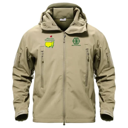 Bettinardi Golf Masters Tournament Exclusive Logo Hooded Military Tactical Jacket HOMT231024A01BGTJ - Khaki