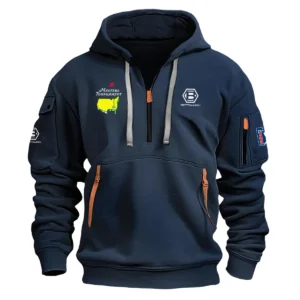 Bettinardi Golf Masters Tournament Exclusive Logo Fashion Hoodie Half Zipper HOMT231024A01BGHHZ - Gray