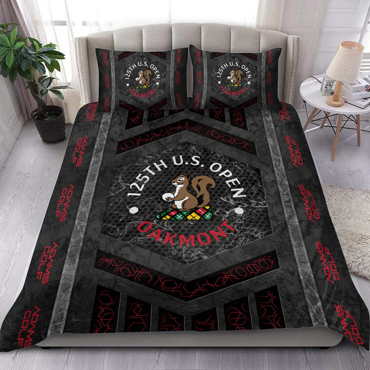 2025 PGA Championship Tournament Adams Golf Brand Exclusive Logo All Over Prints BLPGC231024A01AGBLK - Blanket