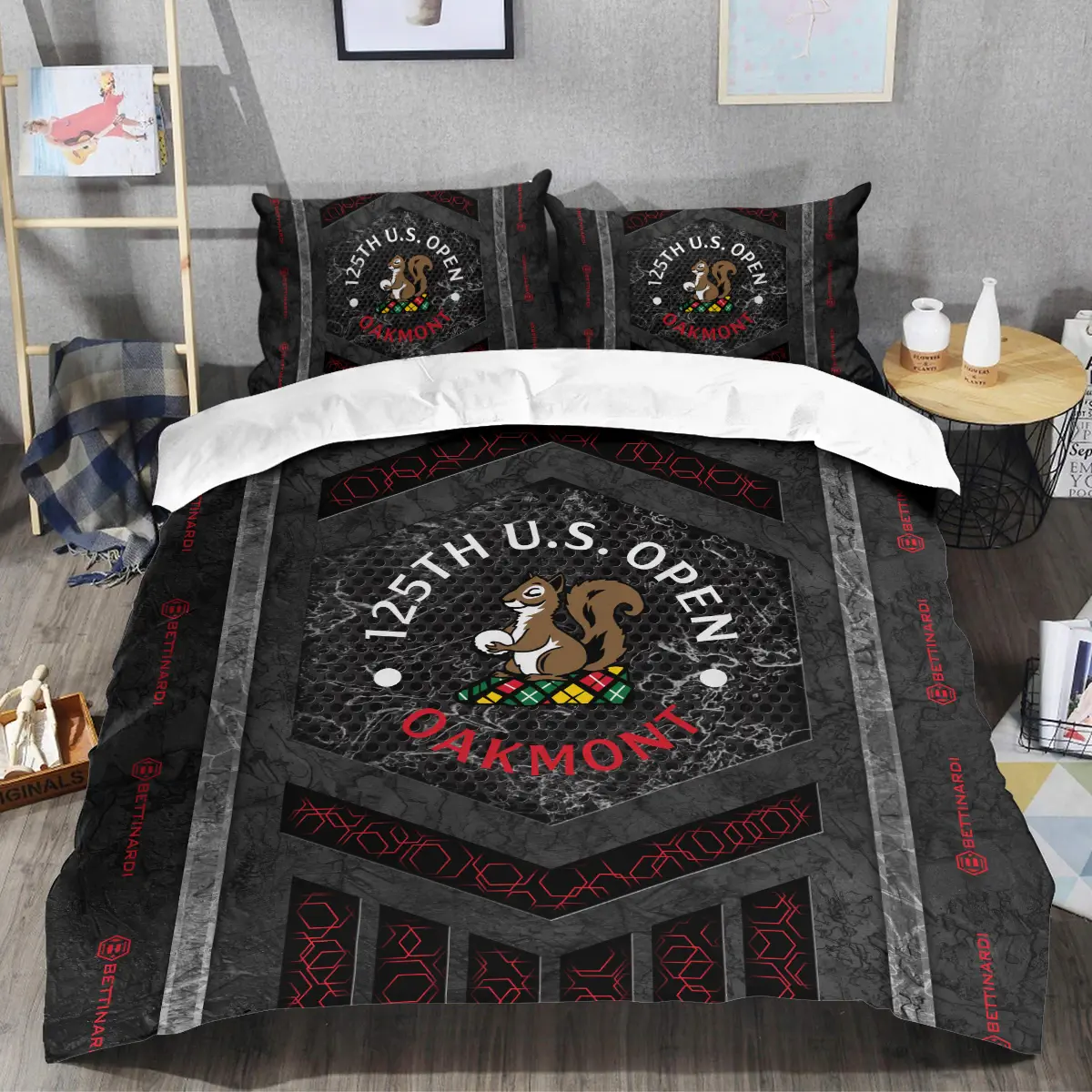 125th U.S. Open Tournament Bettinardi Golf Brand Exclusive Logo All Over Prints BL125231024A01BGSJT - Bedding Set