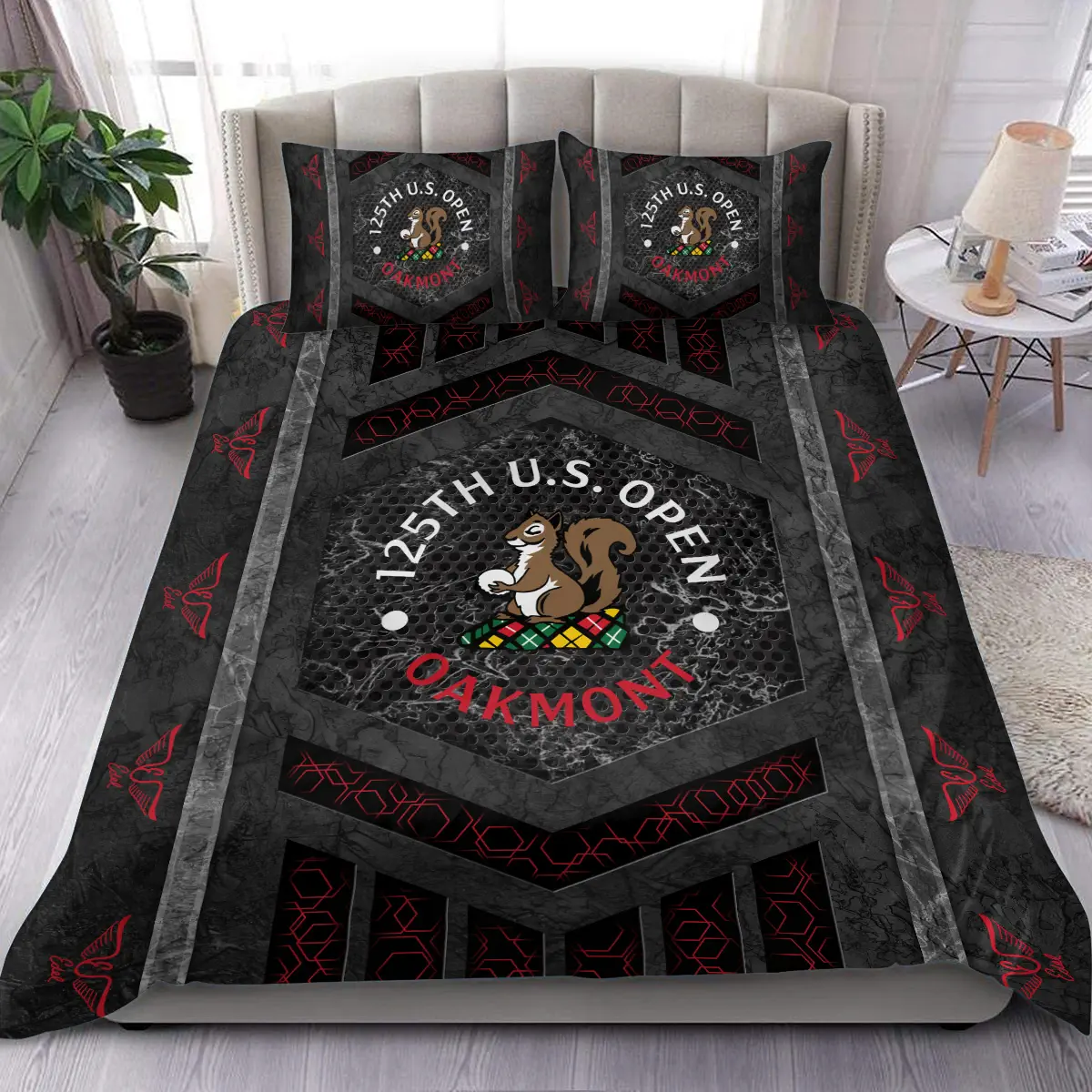 The Open Championship Tournament Edel Golf Brand Exclusive Logo All Over Prints BLTOC231024A01EGSJT - Bedding Set