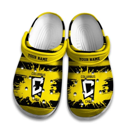 Special Release MLS Columbus Crew Classic Crocs All Over Print HOMLS141024CRO01CLB