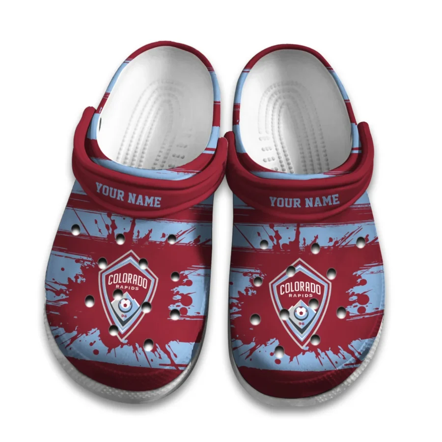 Special Release MLS Colorado Rapids Classic Crocs All Over Print HOMLS141024CRO01COL