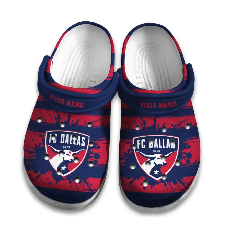 Special Release MLS FC Dallas Classic Crocs All Over Print HOMLS141024CRO01DAL