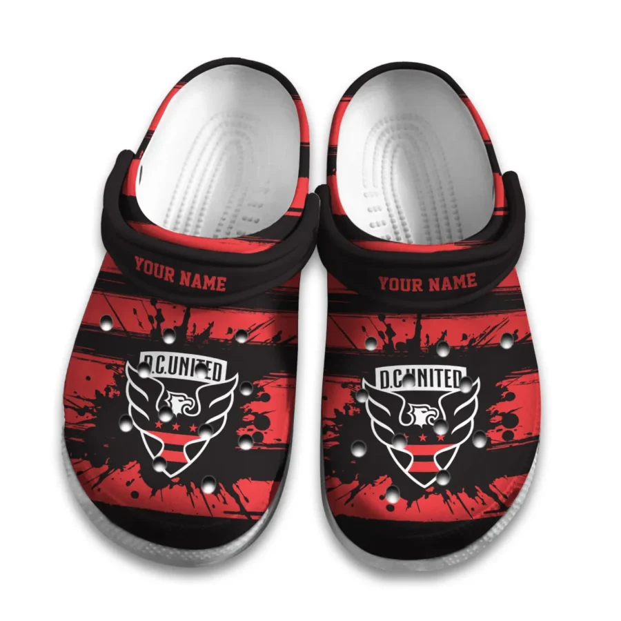 Special Release MLS DC United Classic Crocs All Over Print HOMLS141024CRO01DC