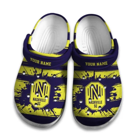 Special Release MLS Nashville SC Classic Crocs All Over Print HOMLS141024CRO01NSH