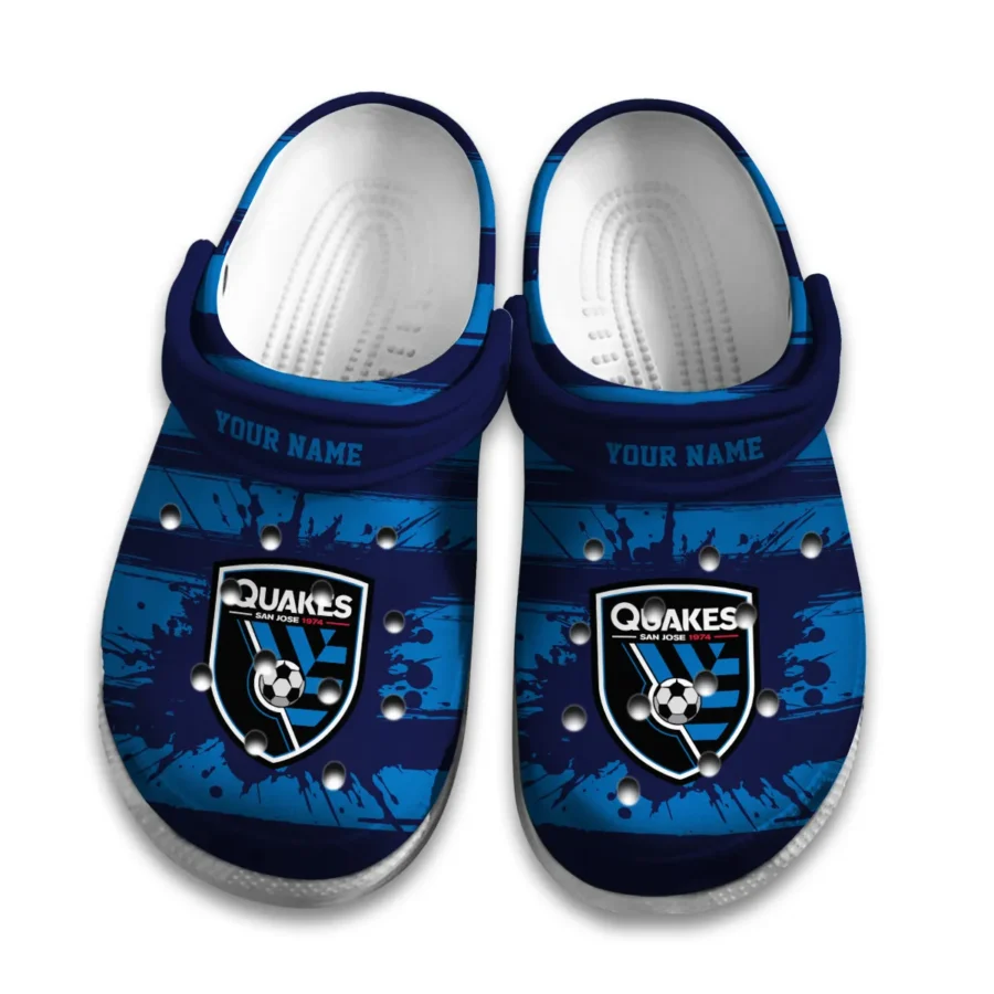 Special Release MLS San Jose Earthquakes Classic Crocs All Over Print HOMLS141024CRO01SJ