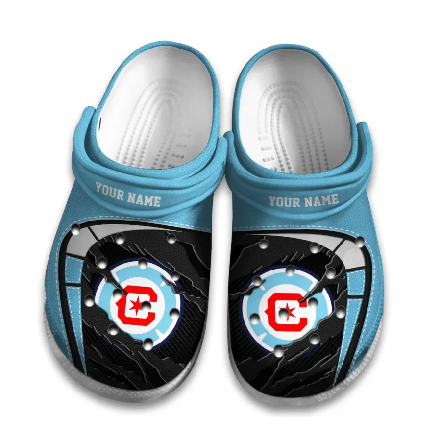 Special Release MLS Chicago Fire Classic Crocs All Over Print HOMLS141024CRO02CHI