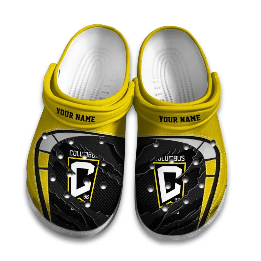 Special Release MLS Columbus Crew Classic Crocs All Over Print HOMLS141024CRO02CLB