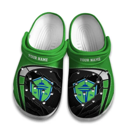 Special Release MLS Seattle Sounders Classic Crocs All Over Print HOMLS141024CRO02SEA