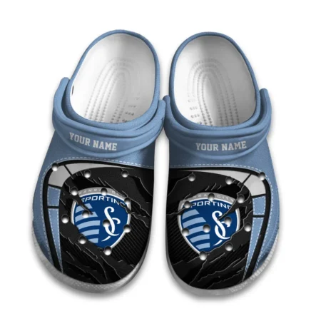 Special Release MLS Sporting Kansas City Classic Crocs All Over Print HOMLS141024CRO02SKC