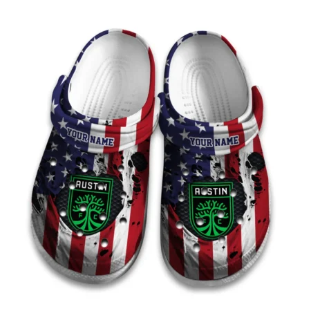 Special Release MLS Austin FC Classic Crocs All Over Print HOMLS151024CRO01ATX