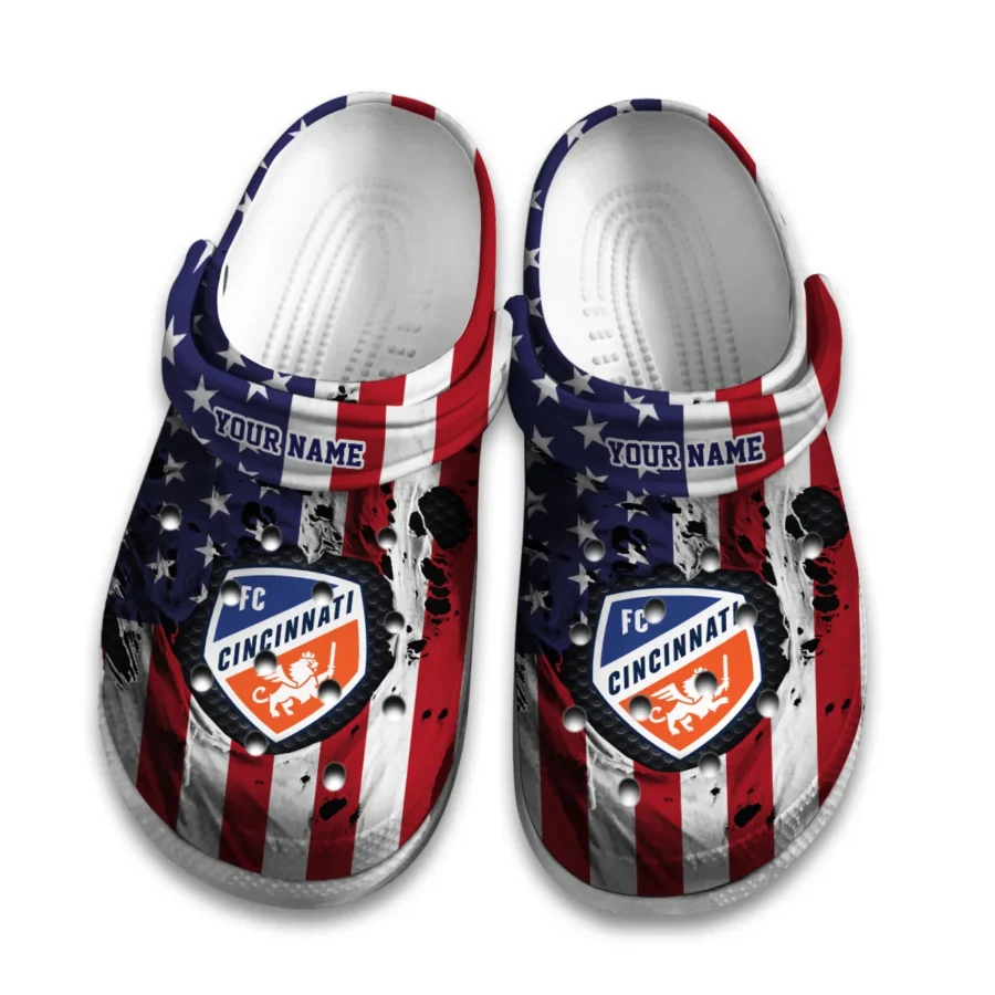 Special Release MLS Cincinnati Classic Crocs All Over Print HOMLS151024CRO01CIN