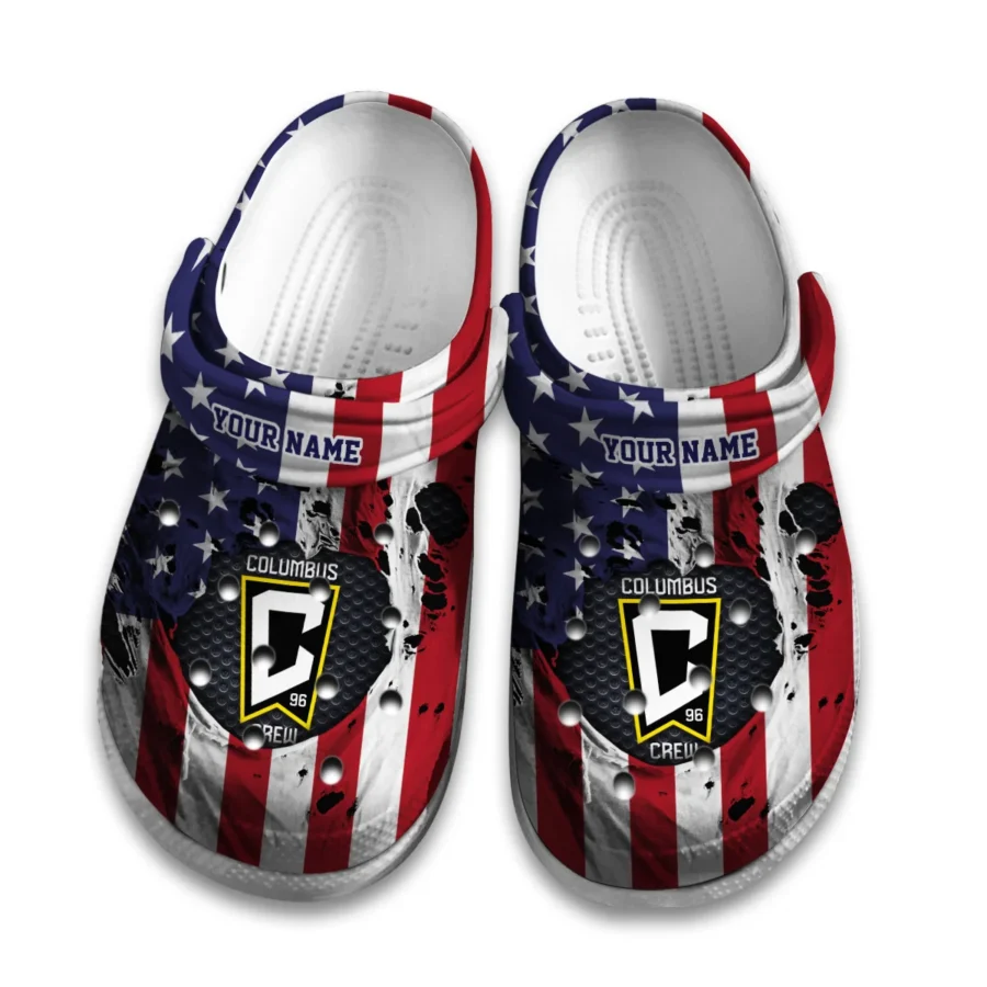 Special Release MLS Columbus Crew Classic Crocs All Over Print HOMLS151024CRO01CLB